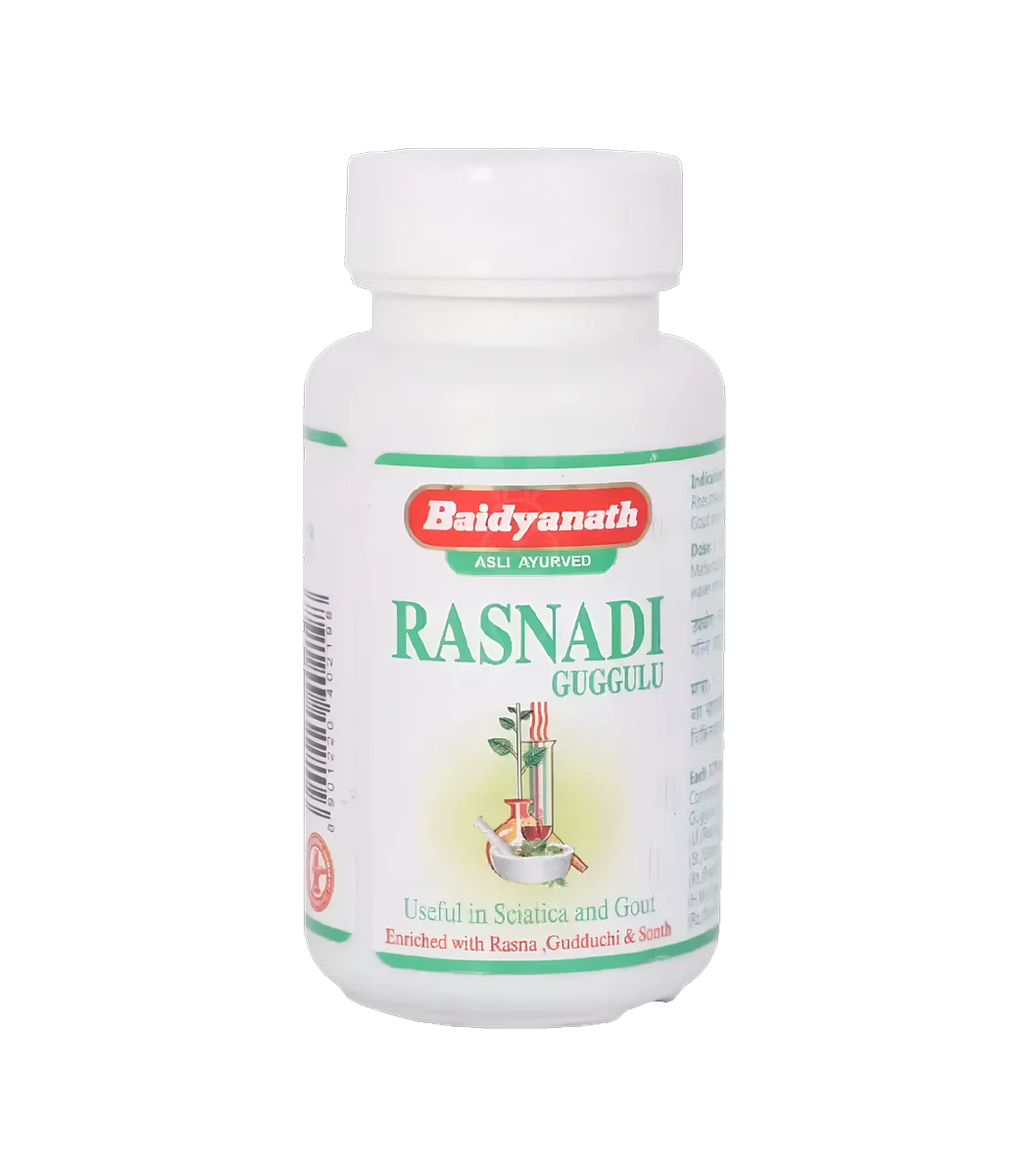 10035-main Раснаді Гуггул (Rasnadi Guggul Baidyanath) 80 Таб. - Зображення 1