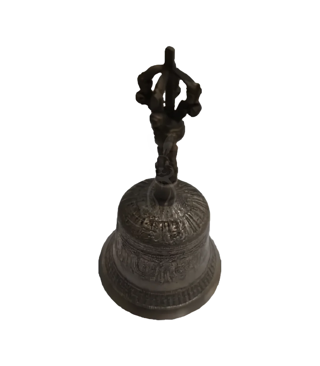 10038-main Дзвін співаючий бронзовий, середній (д 9,5 см) (Singing Bell Bronze, Medium (Ø 9.5 cm) NoName) 1 Штук. - Зображення 1