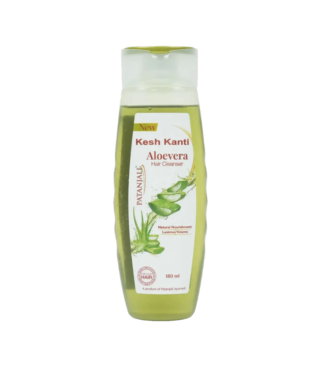 10105-main Шампунь Алое Вера Кеш Канті (Kesh Kanti Aloe Vera Shampoo Patanjali (Divya)) 180 Мл. - Зображення 1