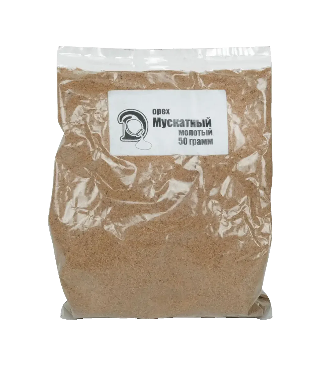10121-main Мускатний горіх мелений (Nutmeg Powder Damodara) 50 Гр. - Зображення 1