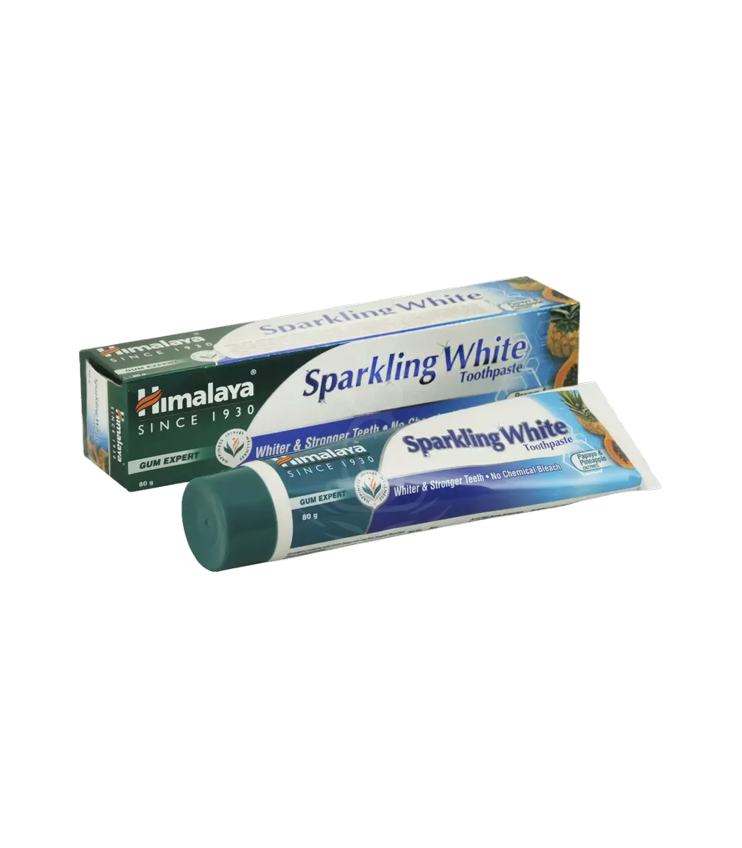 10214-main Зубна паста відбілююча (Sparkling White Toothpaste Himalaya) 80 Гр. - Зображення 1