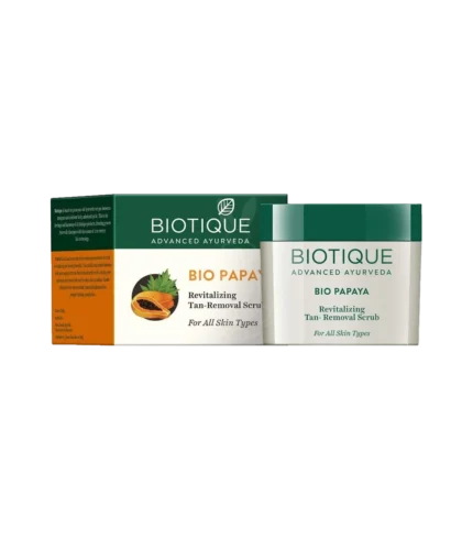 Скраб для обличчя Папайя (Bio Papaya Scrub Biotique) 50 Гр.