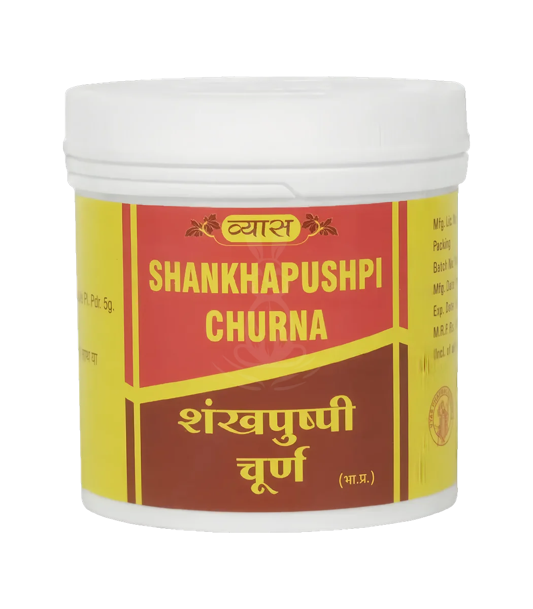 10326-main Шанкхапушпі порошок (Shankhapushpi Churna Vyas) 100 Гр. - Зображення 1