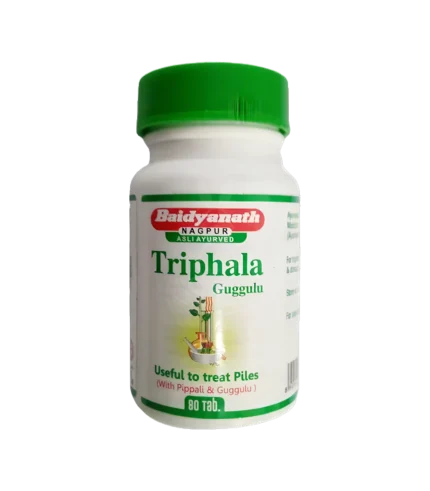 Трифала Гуггул (Triphala Guggul Baidyanath) 80 Таб.