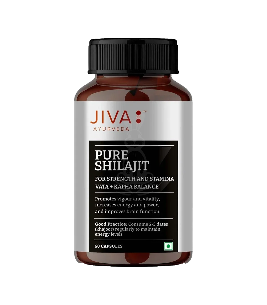 10456-main Шиладжит чистий (Shilajit Pure Jiva) 60 Кап. - Зображення 1
