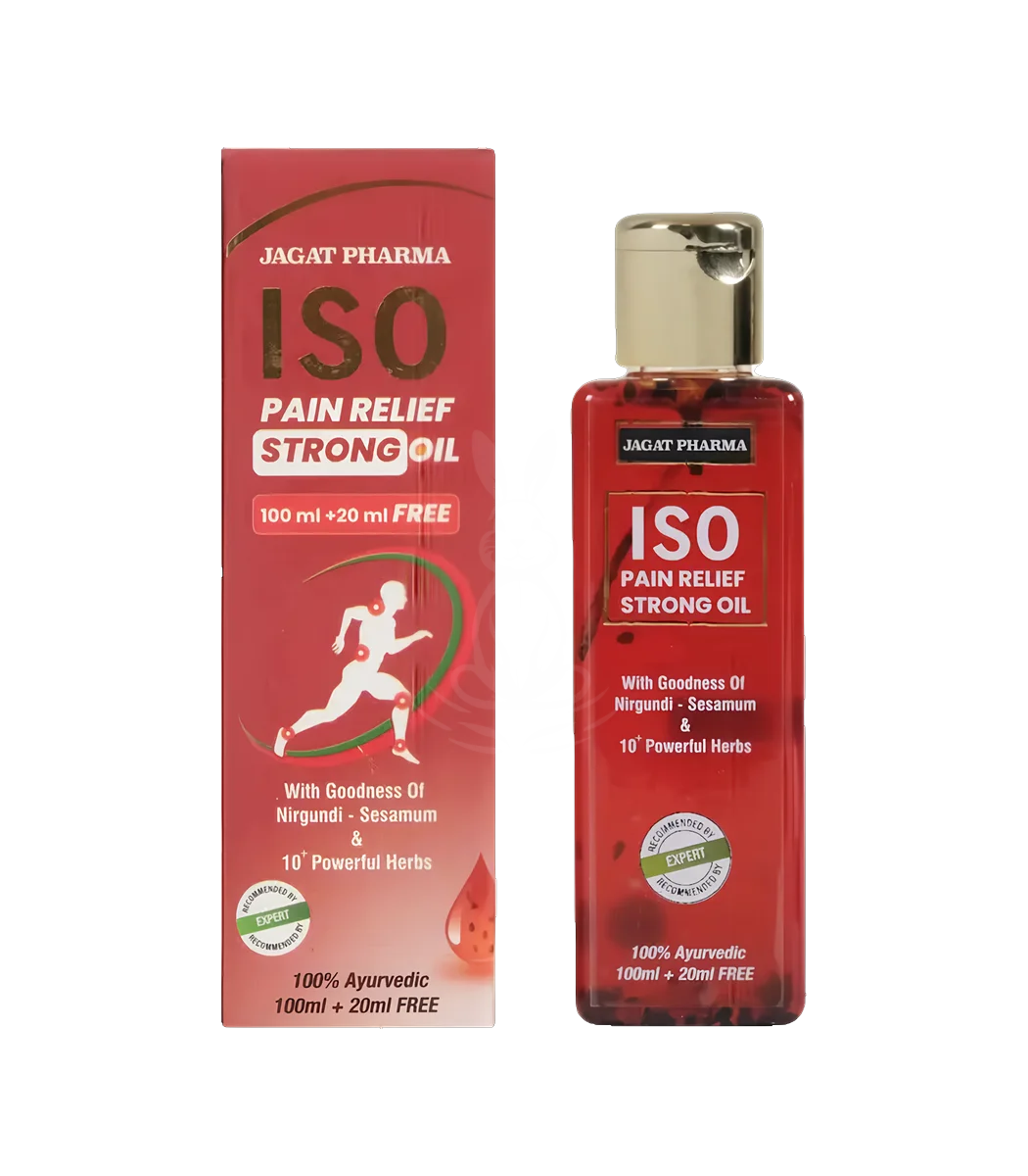 10508-main Айсотін Пейн Реліф Масло (Isotine Pain Relief Oil Jagat) 120 Мл. - Зображення 1