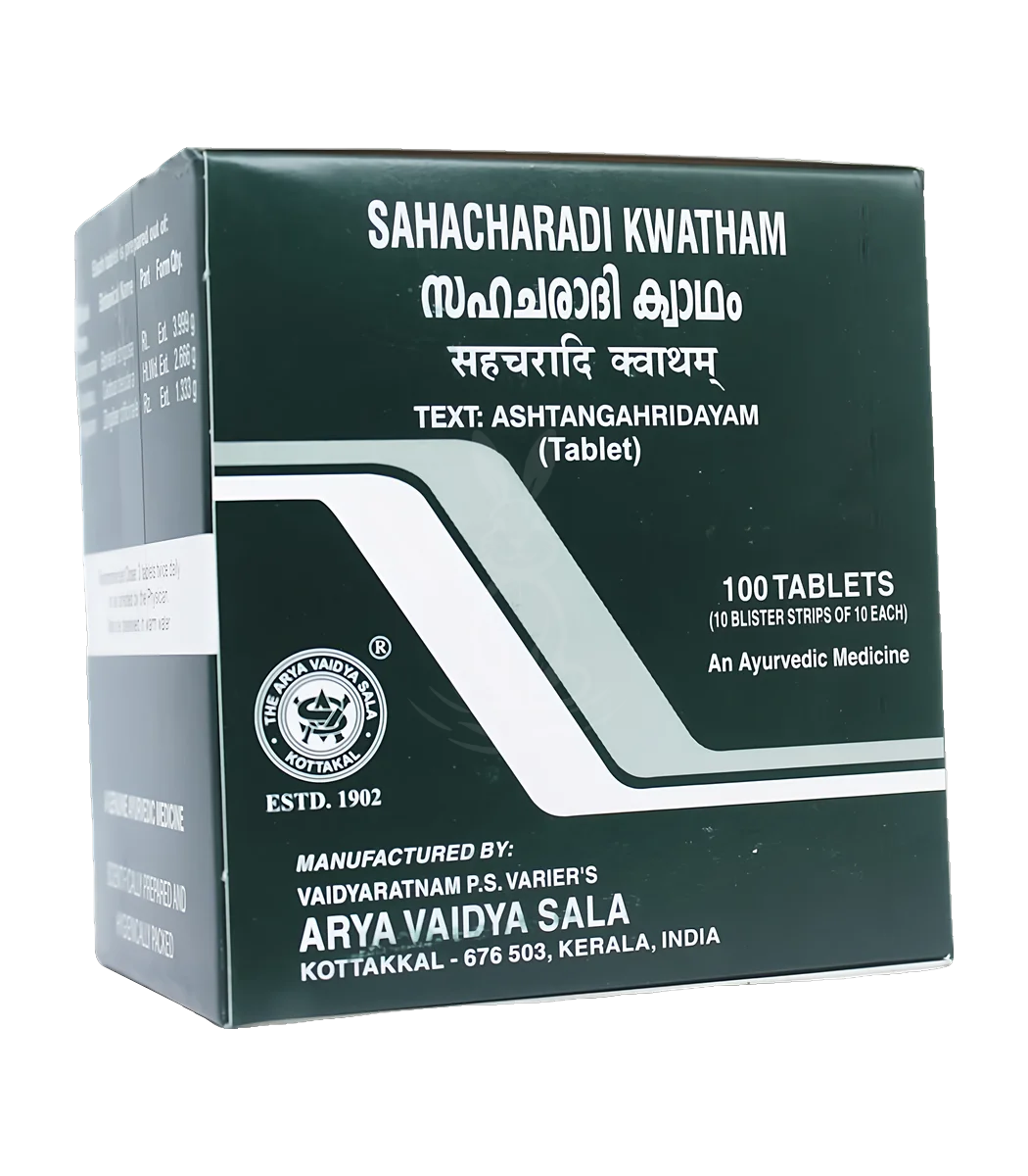 10515-main Сахачараді Кватхам (Sahacharadi Kwatham AVS (Arya Vaidya Sava)) 100 Таб. - Зображення 1