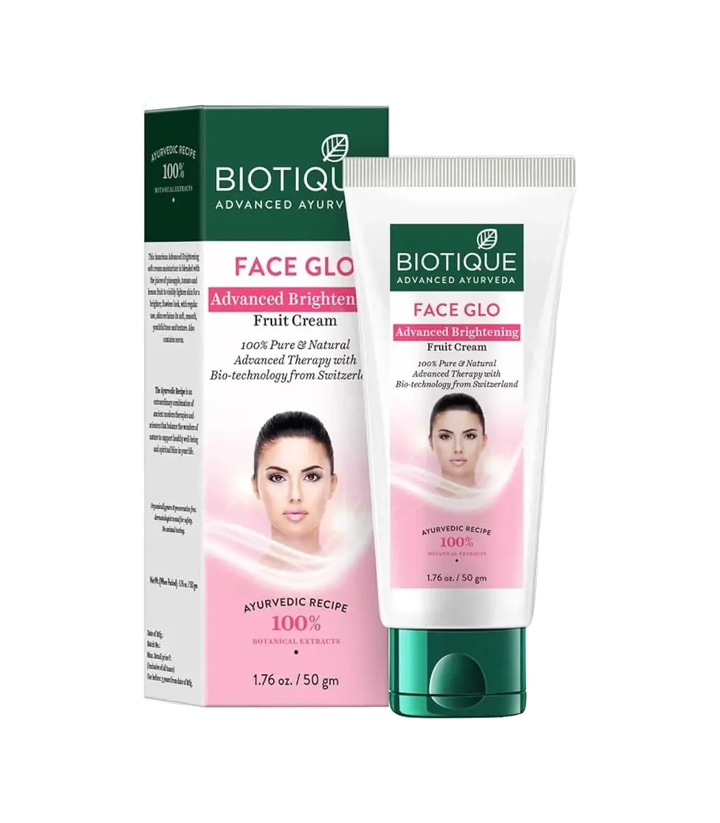 10523-main Крем фруктовий для обличчя (Bio Fruit Cream (Face Glow) Biotique) 50 Гр. - Зображення 1